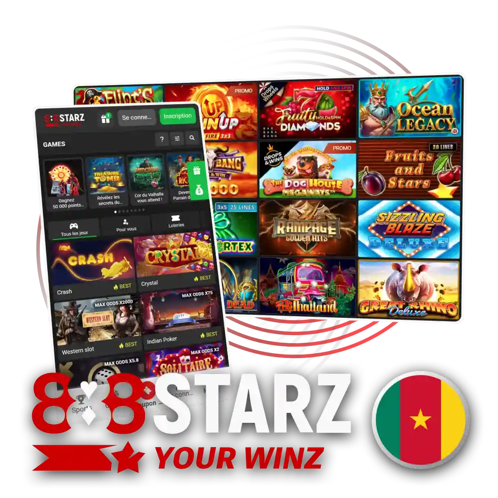 Jouez en ligne aux meilleurs jeux de casino sur 888starz.