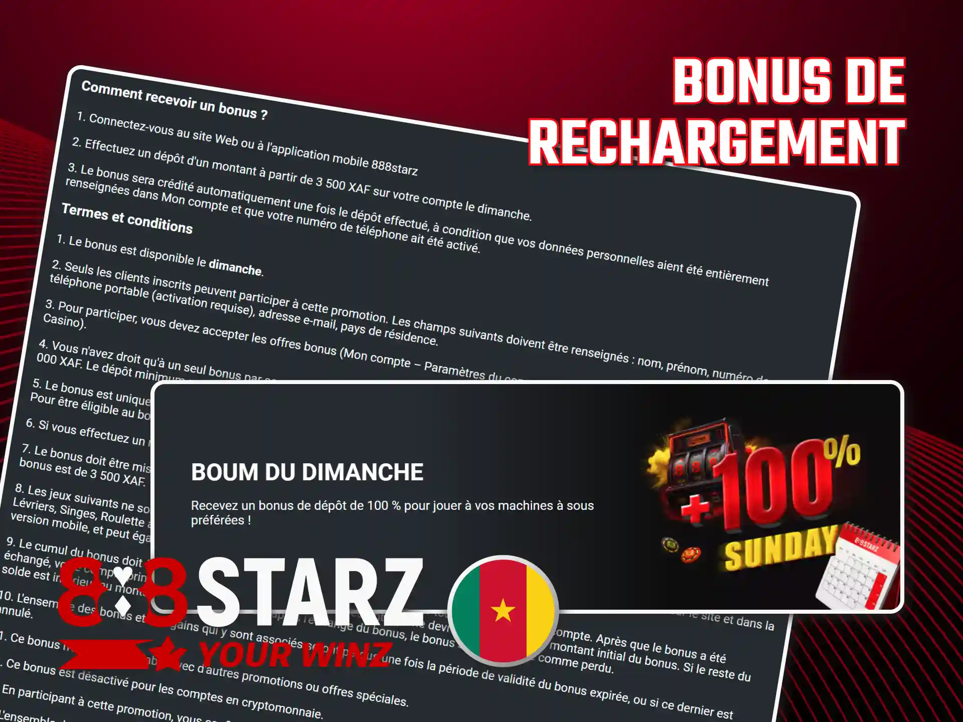 Profitez du bonus rechargement 888starz sur les machines à sous.