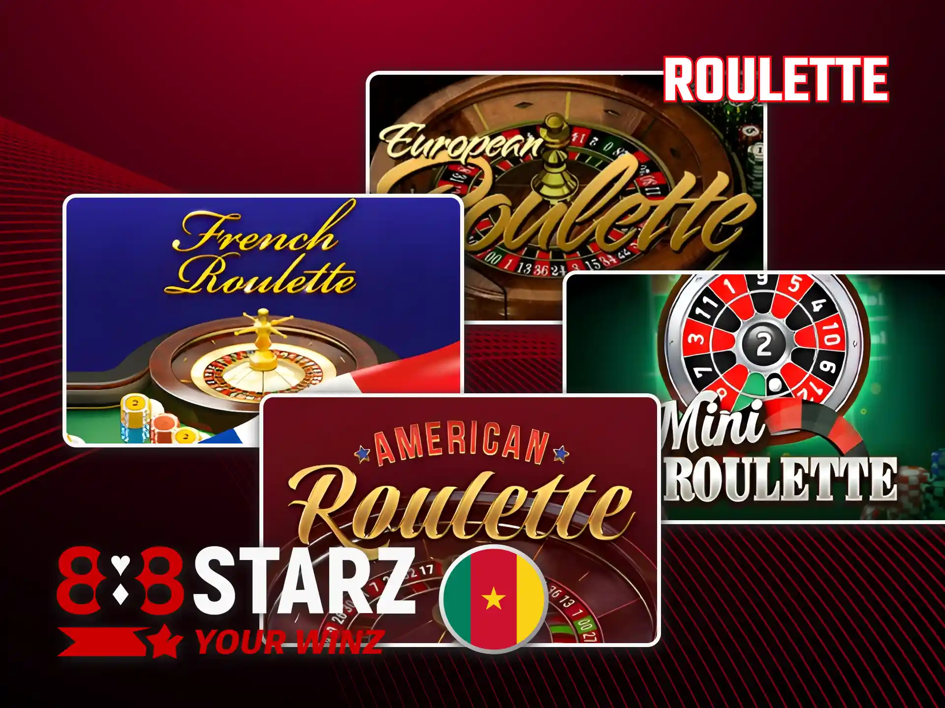 Placez des paris sur les jeux de roulette sur 888starz.