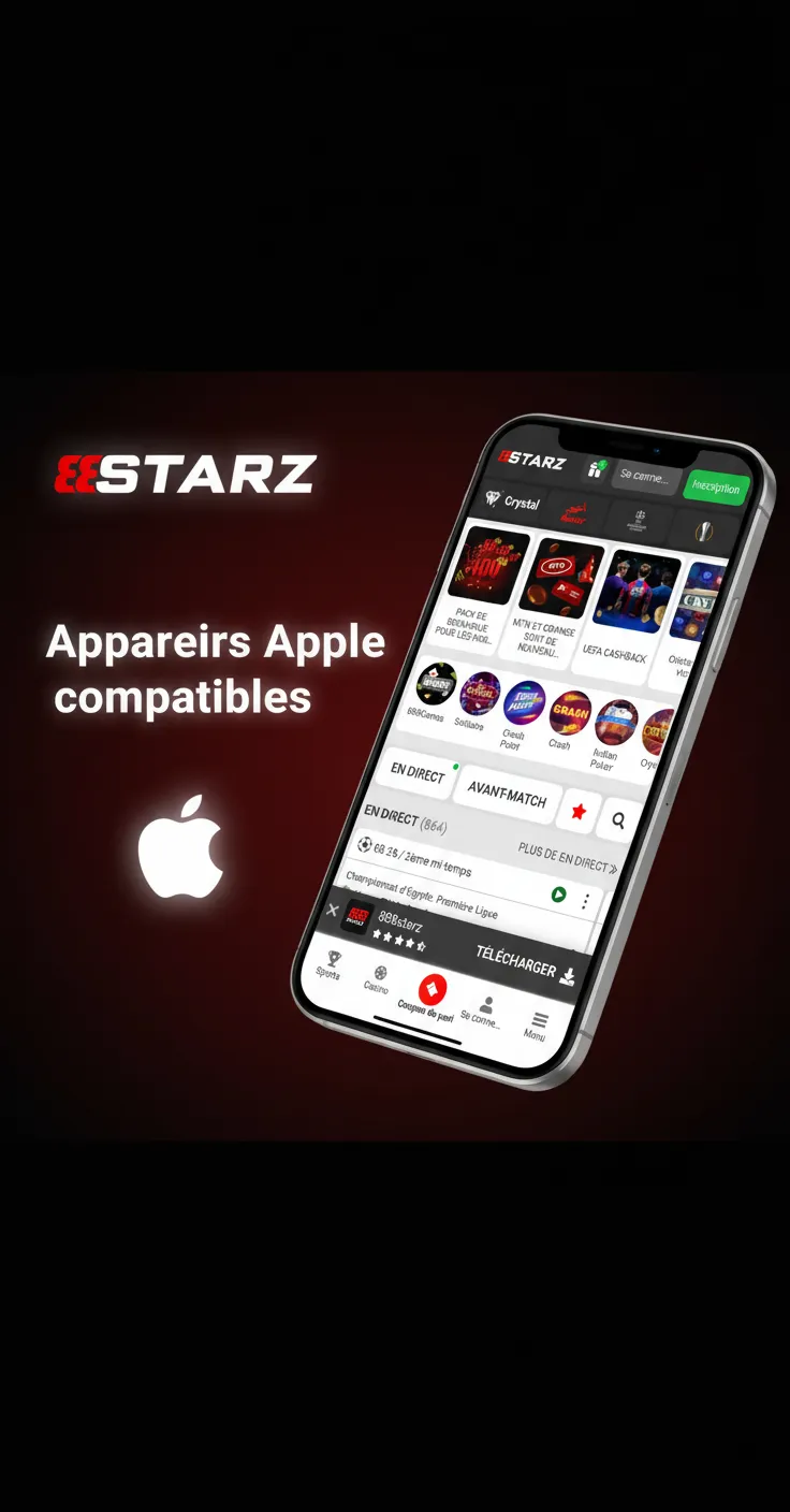 Appareils Apple compatibles: iPhone 6s à 15, iPad (5e gén+), iPad Air 3e+, iPad Pro, iPad mini 5e+, iPod touch 7e.