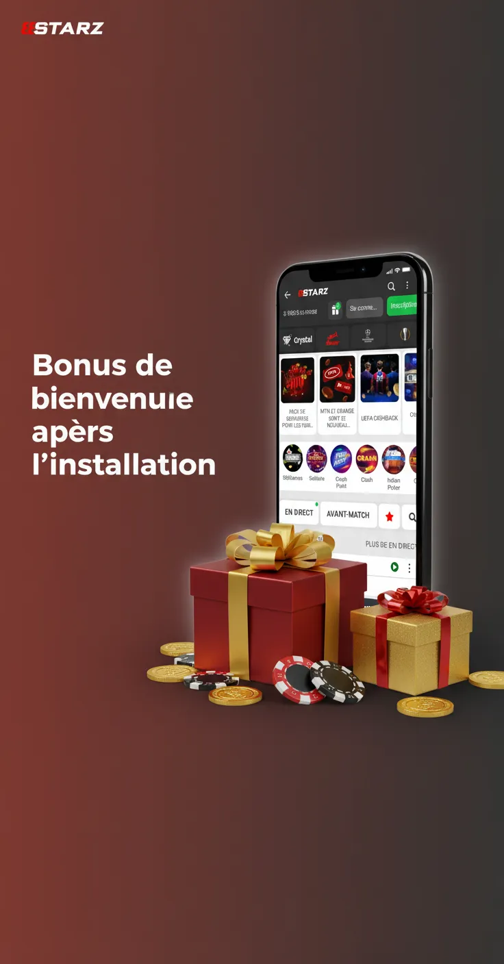 Bannière bonus de bienvenue: Sports 65 500 XAF, Casino 985 000 XAF, jusqu’à 150 tours gratuits. Voir conditions.