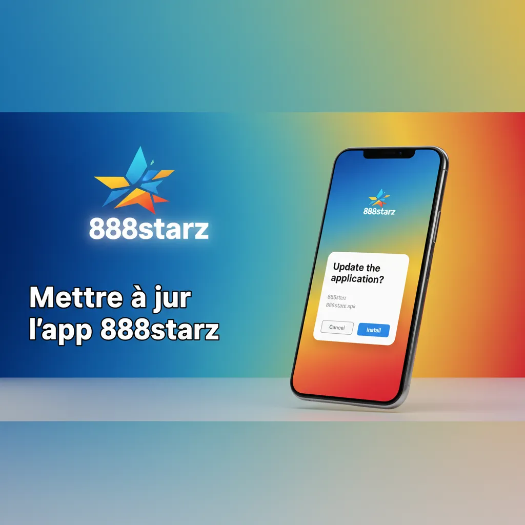 Guide de mise à jour 888starz: Android APK à télécharger, iOS PWA se met à jour automatiquement.